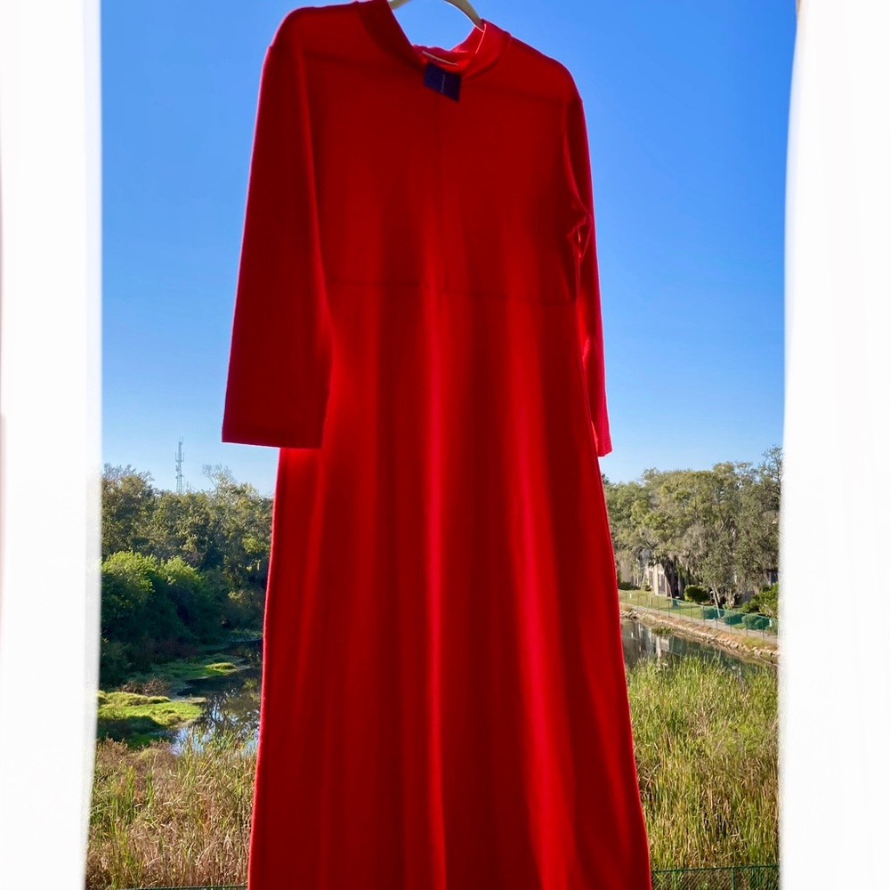 NWT RED DRESS bryn Walker Vibrant  Organic Cotton Soft Size:S